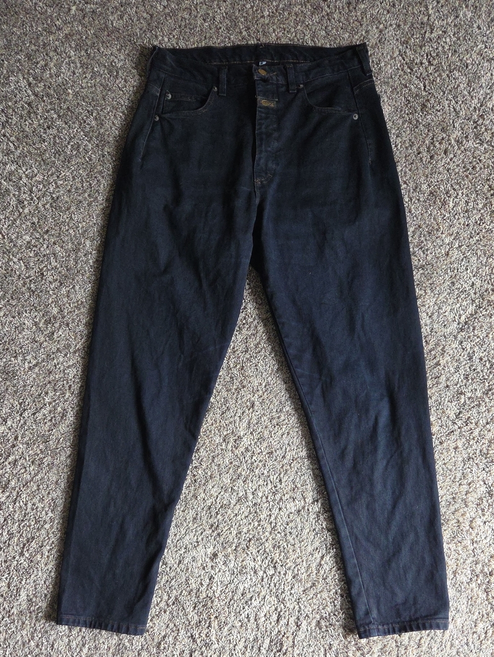 Vintage Girbaud Black Jeans - Classic Straight Fit